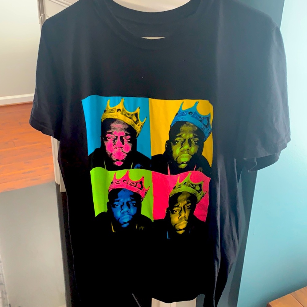 The Notorious BIG men’s t shirt. Size medium.